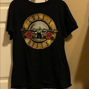 Guns and roses T-shirt dress
